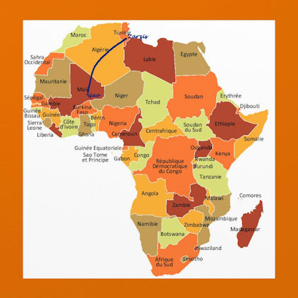  carte Afrique
