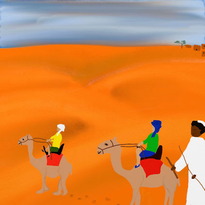 Les chameaux de Mamadou
